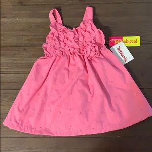 NWT Penelope Mack pink dress size 6/9 months